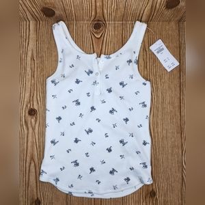 Abercrombie kids Girl's Flower Tank Top NWT‎ Size 9/10